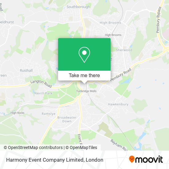 Harmony Event Company Limited map