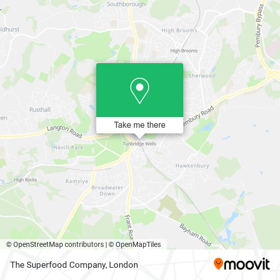 The Superfood Company map