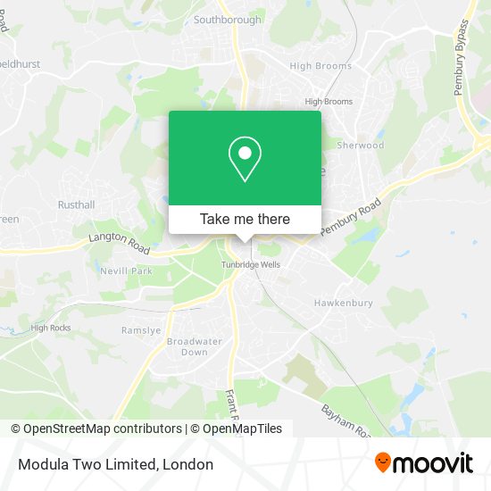 Modula Two Limited map
