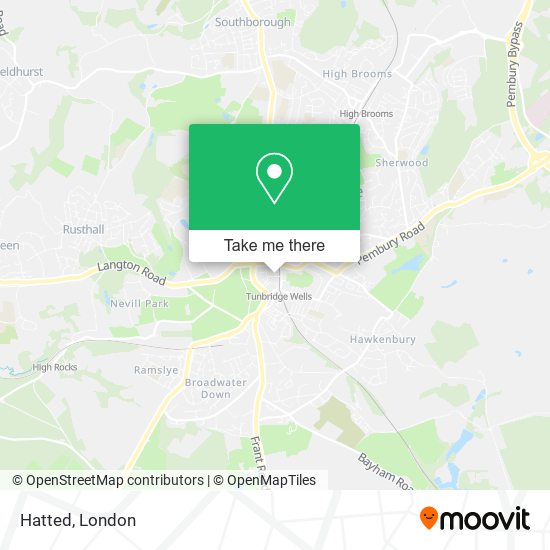 Hatted map