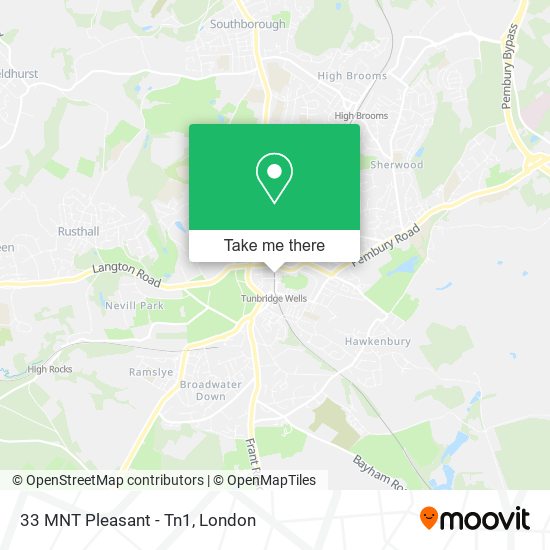 33 MNT Pleasant - Tn1 map