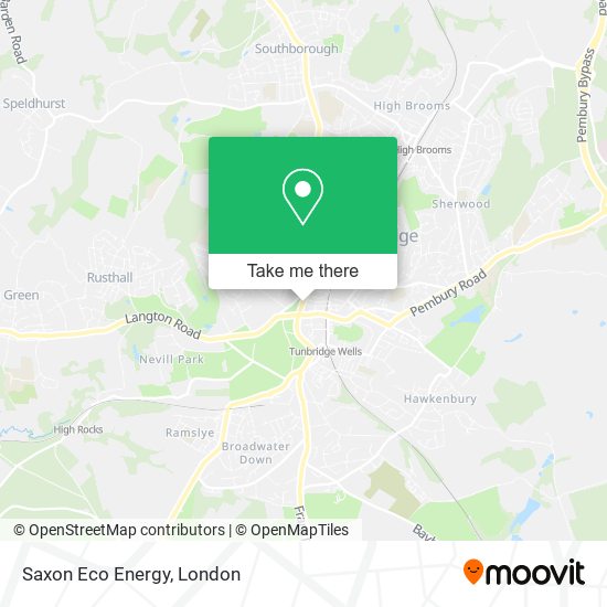Saxon Eco Energy map