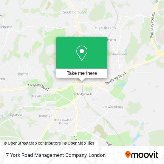 7 York Road Management Company map