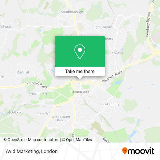 Avid Marketing map