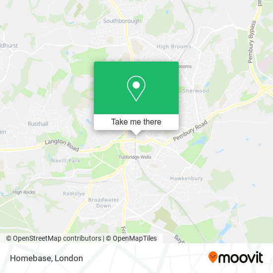 Homebase map
