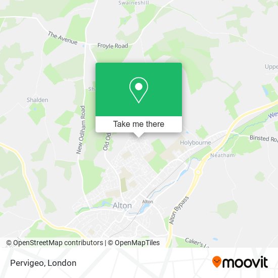 Pervigeo map