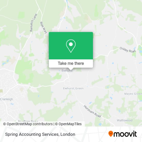 Spring Accounting Services map