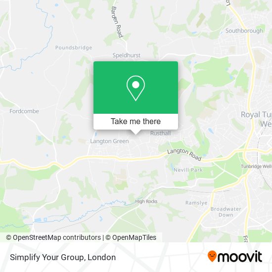 Simplify Your Group map