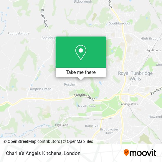 Charlie's Angels Kitchens map