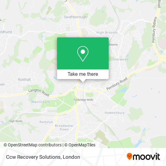 Ccw Recovery Solutions map