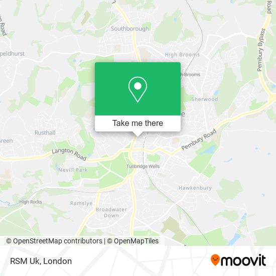 RSM Uk map