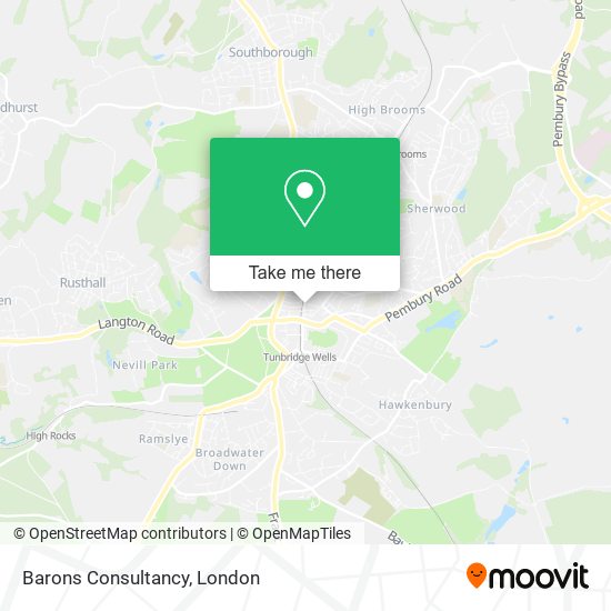 Barons Consultancy map