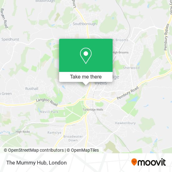 The Mummy Hub map