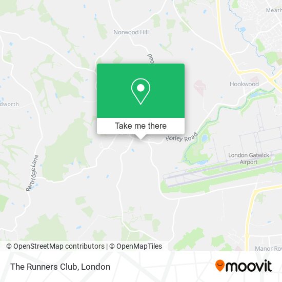 The Runners Club map