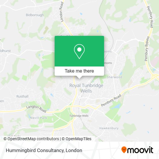 Hummingbird Consultancy map