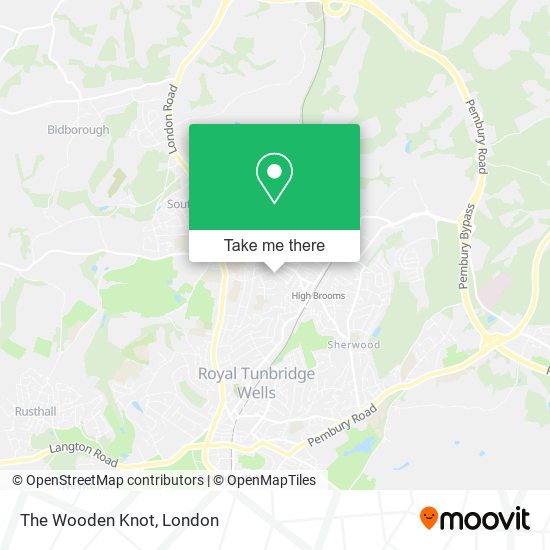 The Wooden Knot map