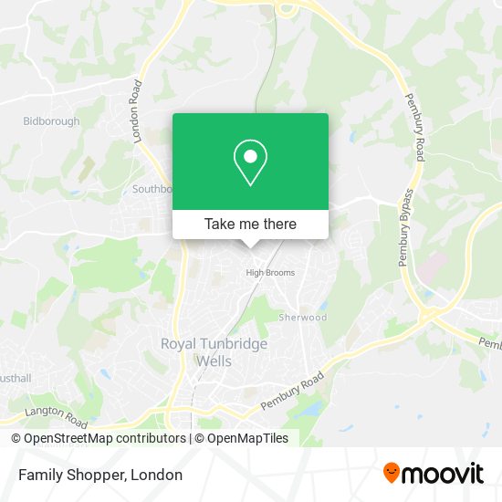 Family Shopper map