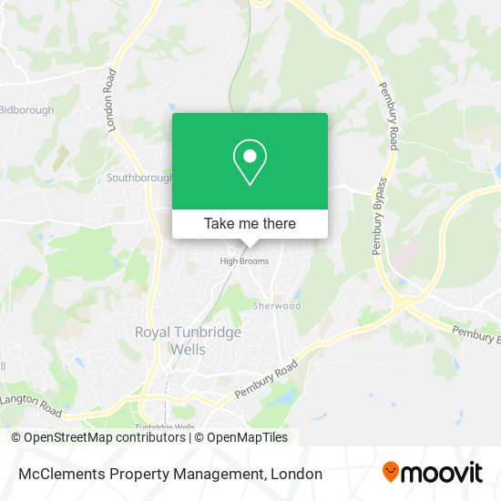 McClements Property Management map