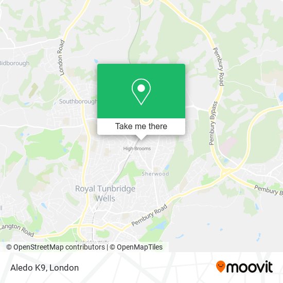 Aledo K9 map