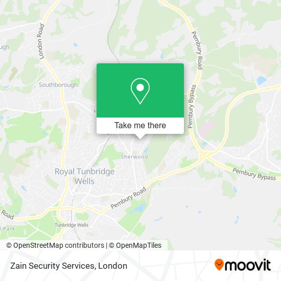 Zain Security Services map