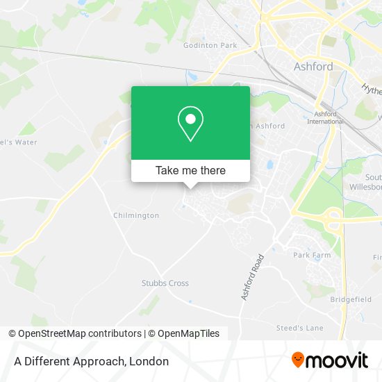 A Different Approach map