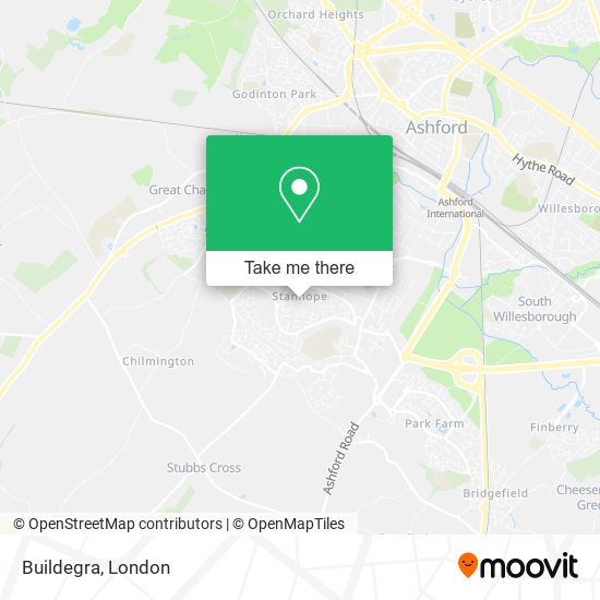 Buildegra map
