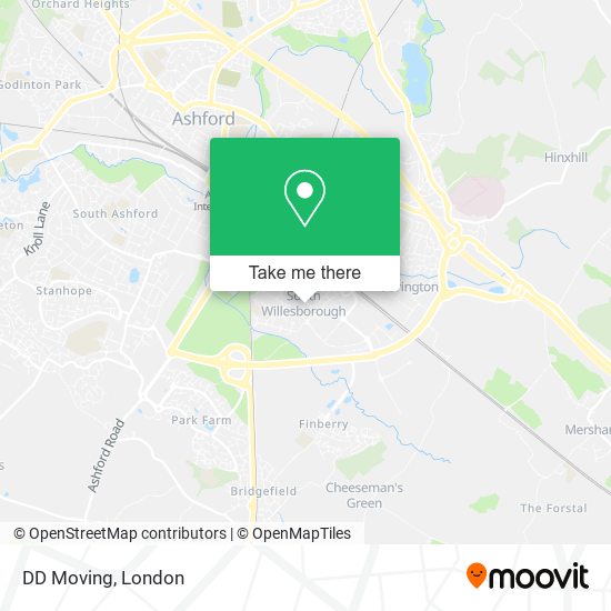 DD Moving map