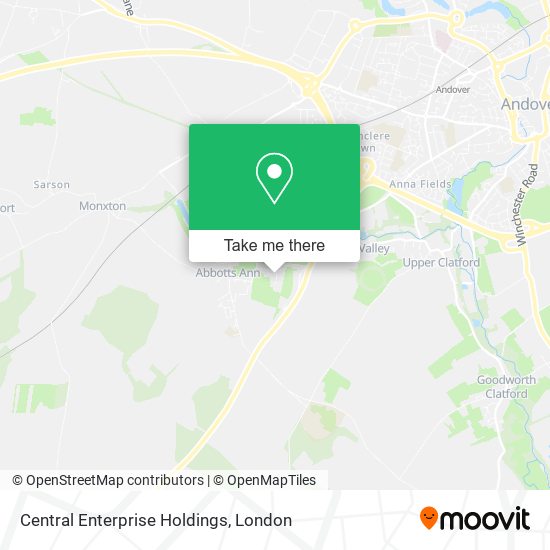 Central Enterprise Holdings map