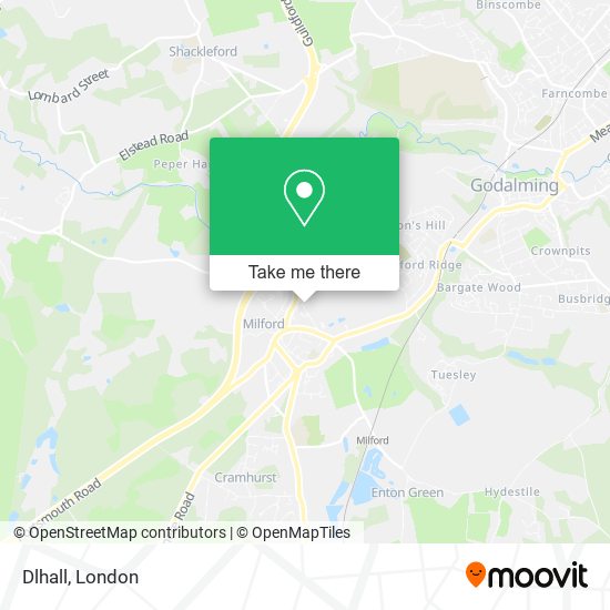 Dlhall map