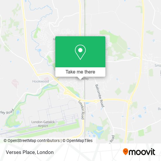 Verses Place map