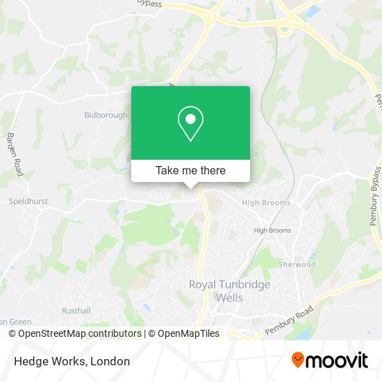 Hedge Works map