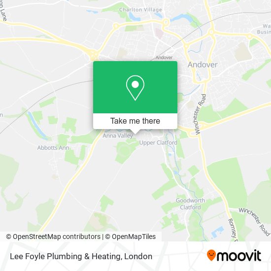 Lee Foyle Plumbing & Heating map