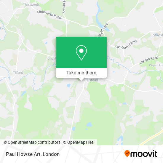 Paul Howse Art map