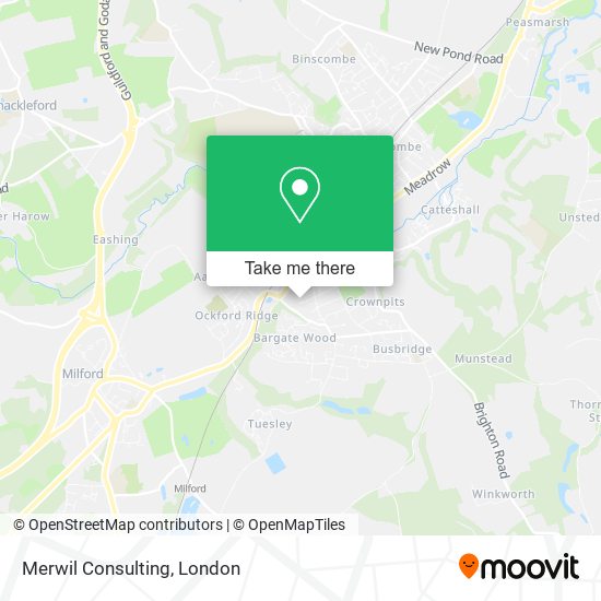 Merwil Consulting map