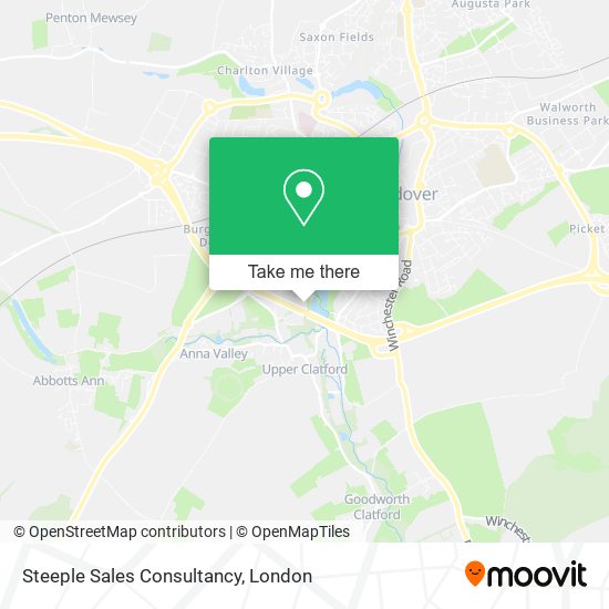 Steeple Sales Consultancy map