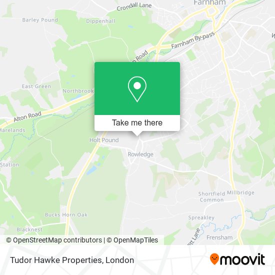 Tudor Hawke Properties map