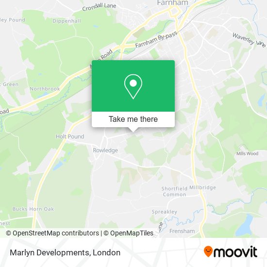 Marlyn Developments map