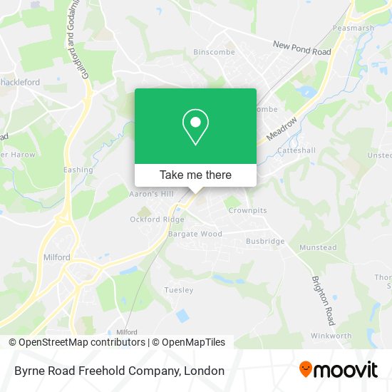 Byrne Road Freehold Company map