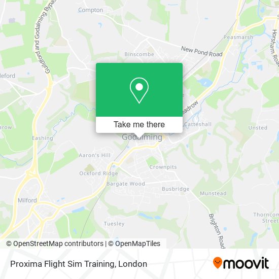 Proxima Flight Sim Training map