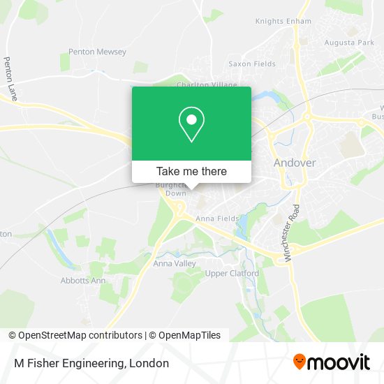 M Fisher Engineering map