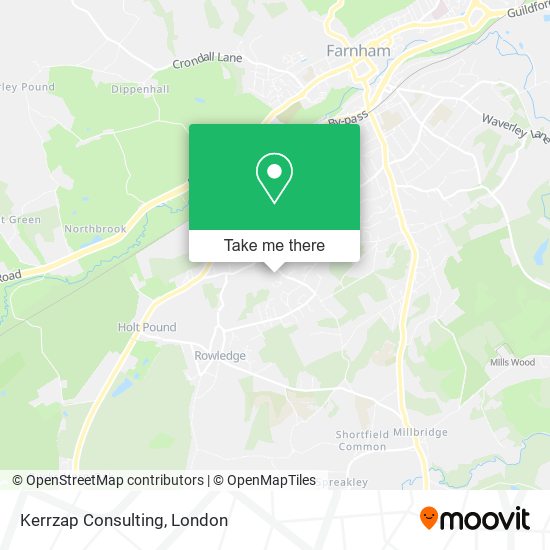 Kerrzap Consulting map