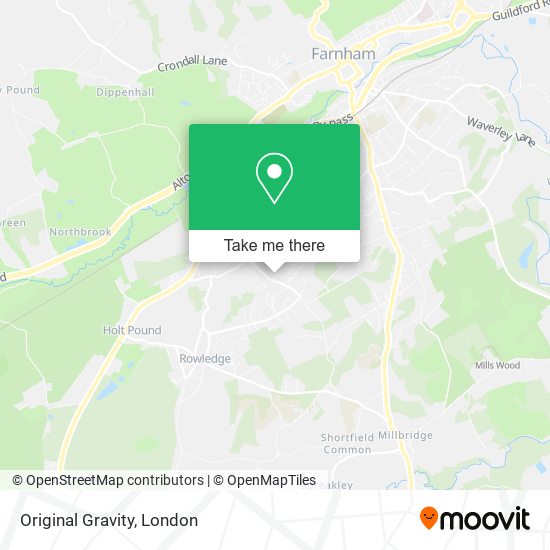 Original Gravity map