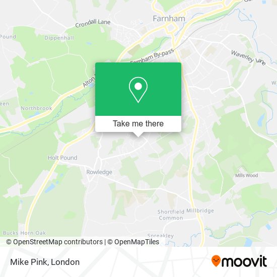 Mike Pink map