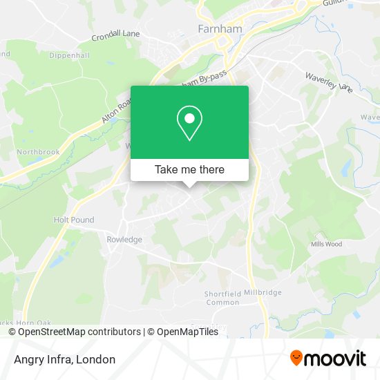 Angry Infra map