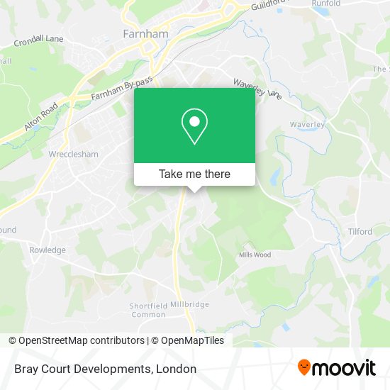 Bray Court Developments map