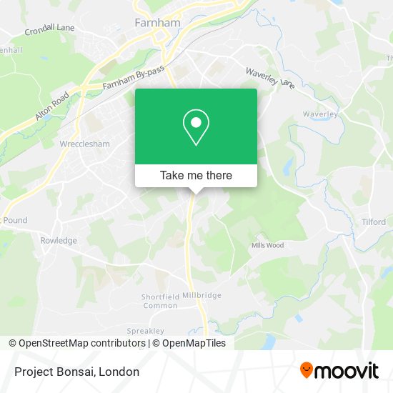Project Bonsai map