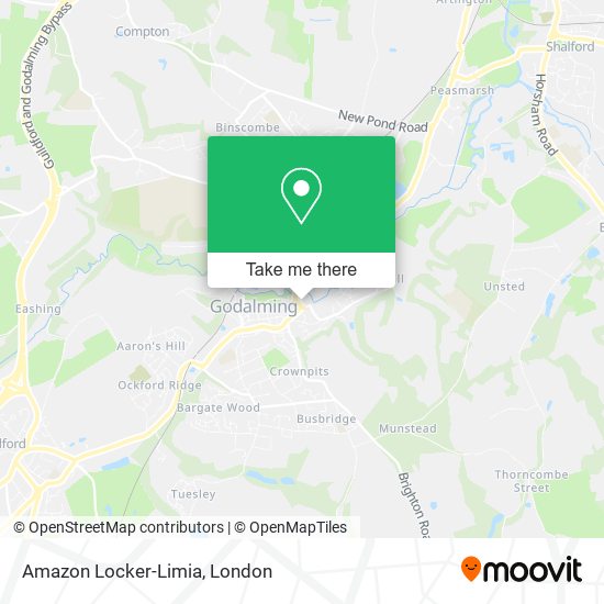 Amazon Locker-Limia map