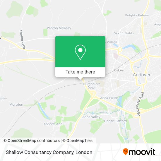 Shallow Consultancy Company map