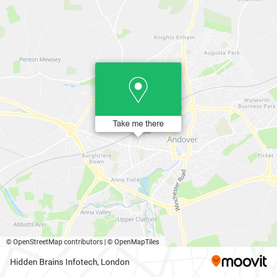Hidden Brains Infotech map