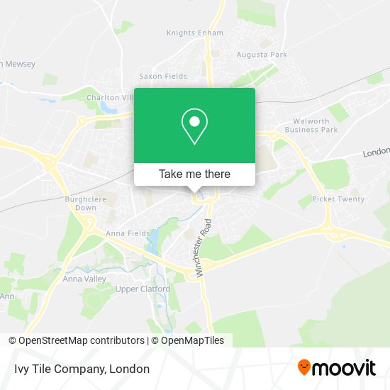 Ivy Tile Company map